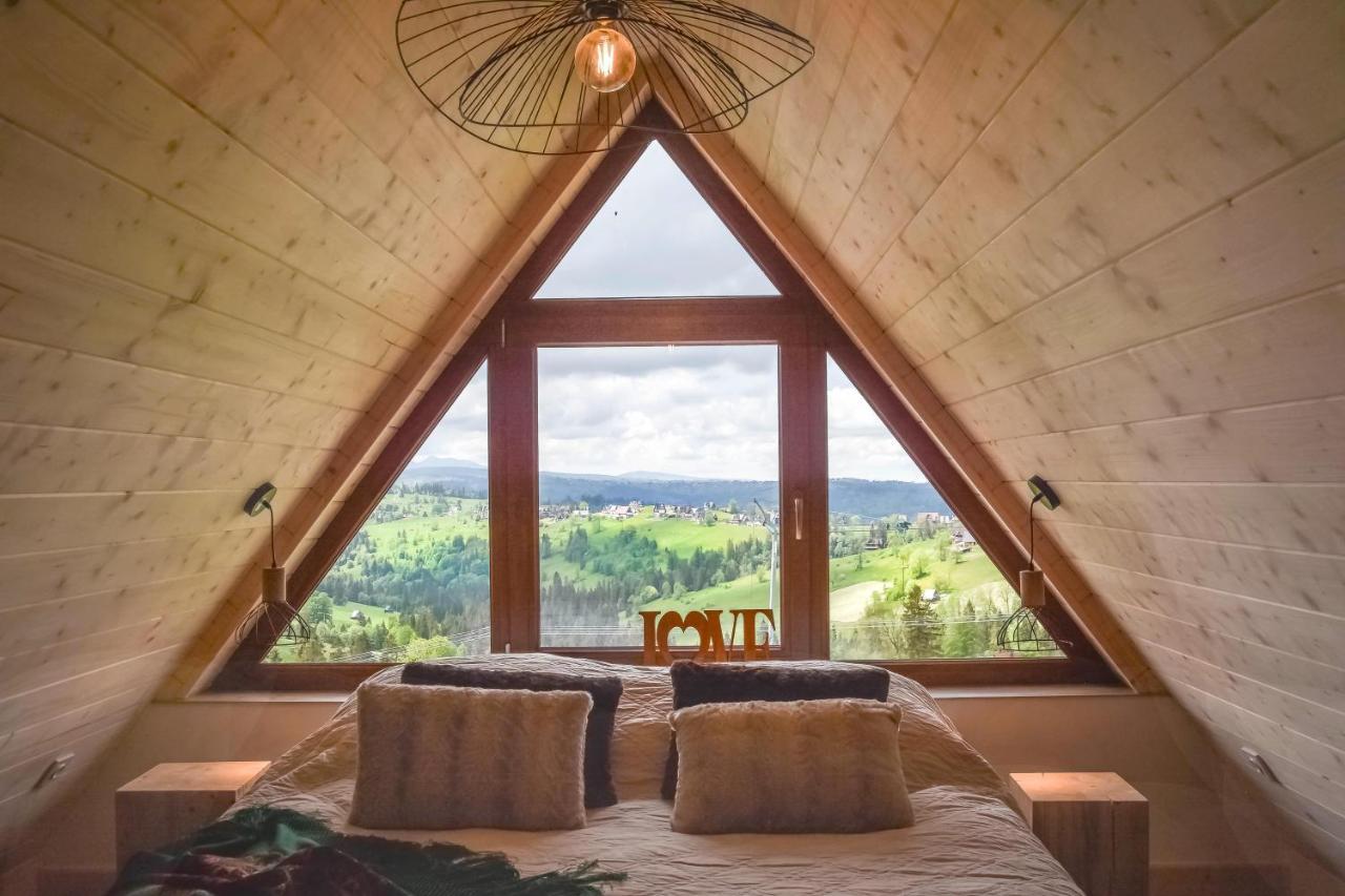 Domki Widokowelove Z Widokiem Na Panorame Tatr - Mountain View Gliczarow Ngoại thất bức ảnh