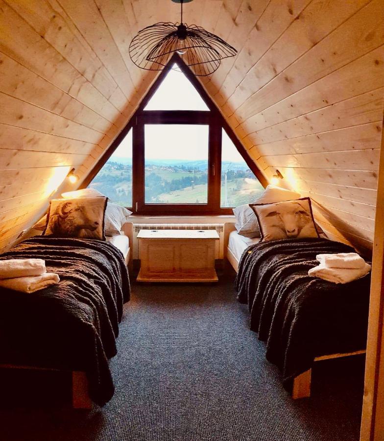 Domki Widokowelove Z Widokiem Na Panorame Tatr - Mountain View Gliczarow Ngoại thất bức ảnh