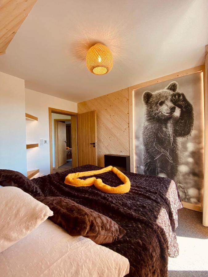 Domki Widokowelove Z Widokiem Na Panorame Tatr - Mountain View Gliczarow Ngoại thất bức ảnh